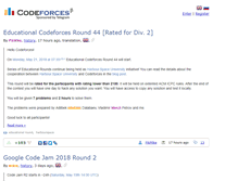 Tablet Screenshot of codeforces.com